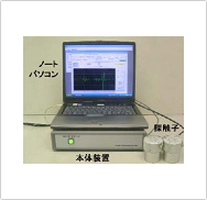 Non-destructive structure exploration Macroscopic ultrasonic probe