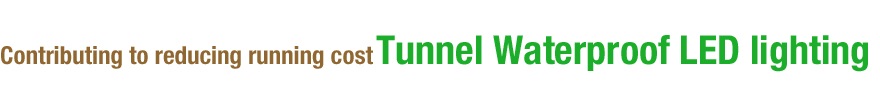 Tunnel Waterproof LED lighting
